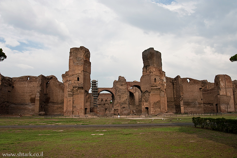 אירופה, איטליה, רומא, מרחצאות קרקלה,  Italy, Rome, Caracalla
