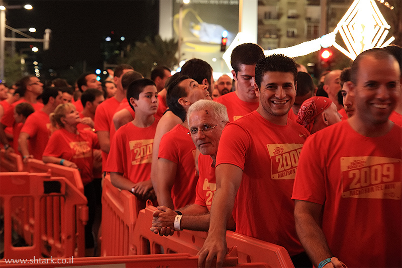מרוץ הלילה הגדול של נייקי, תל אביב, 2009,  The Human Race 10K, Nike NightRun Tel Aviv