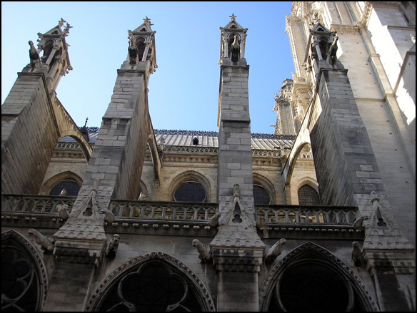 צרפת, פריז - קתדרלת נוטרדאם דה פארי, גרגולים