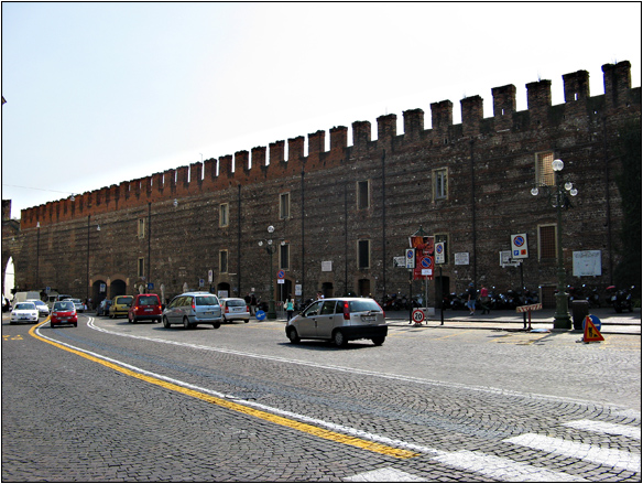 אירופה, איטליה, חומה, ורונה, Verona, Italy