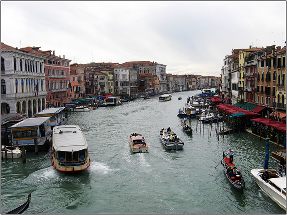 אירופה, איטליה, התעלה הגדולה, ונציה, Venice, Canal Grande, Italy